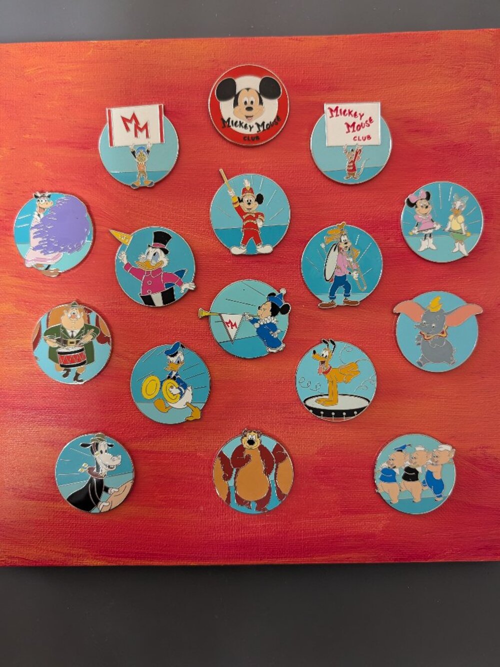 Disney Pins Mickey Mouse Club
